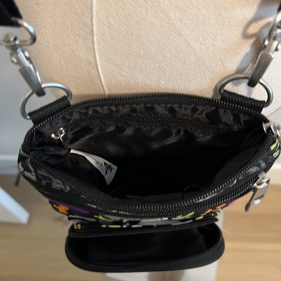 Disney crossbody purse. Nylon. Used once. One Size. Multi color. Mickey Mouse. - Picture 5 of 6